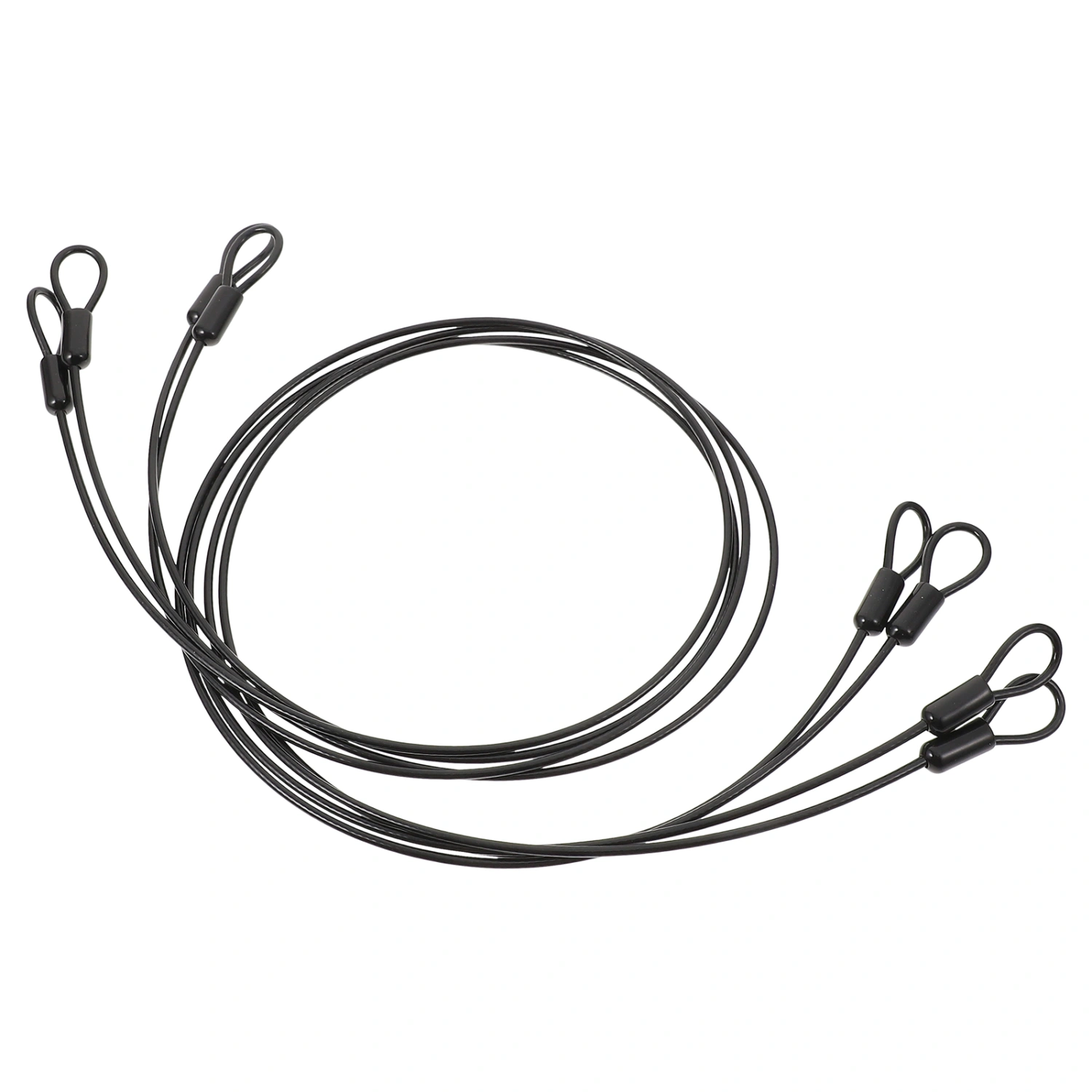 4pcs Multipurpose Hanging Wires Stainless Steel Cables Outdoor Hanging Cables