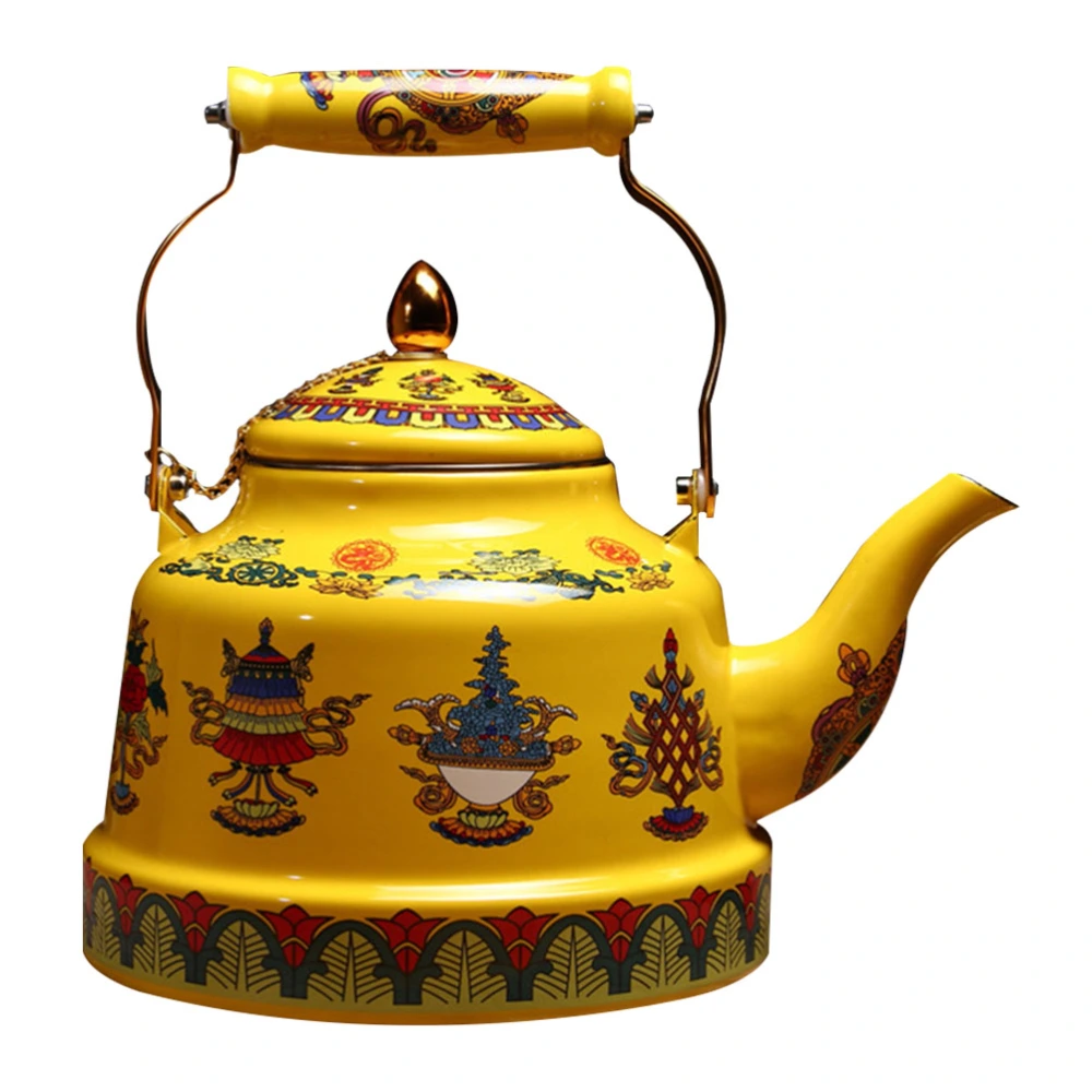 Tea Serving Pot Durable Teapot Decorative Teapot Home Office Tea Kettle