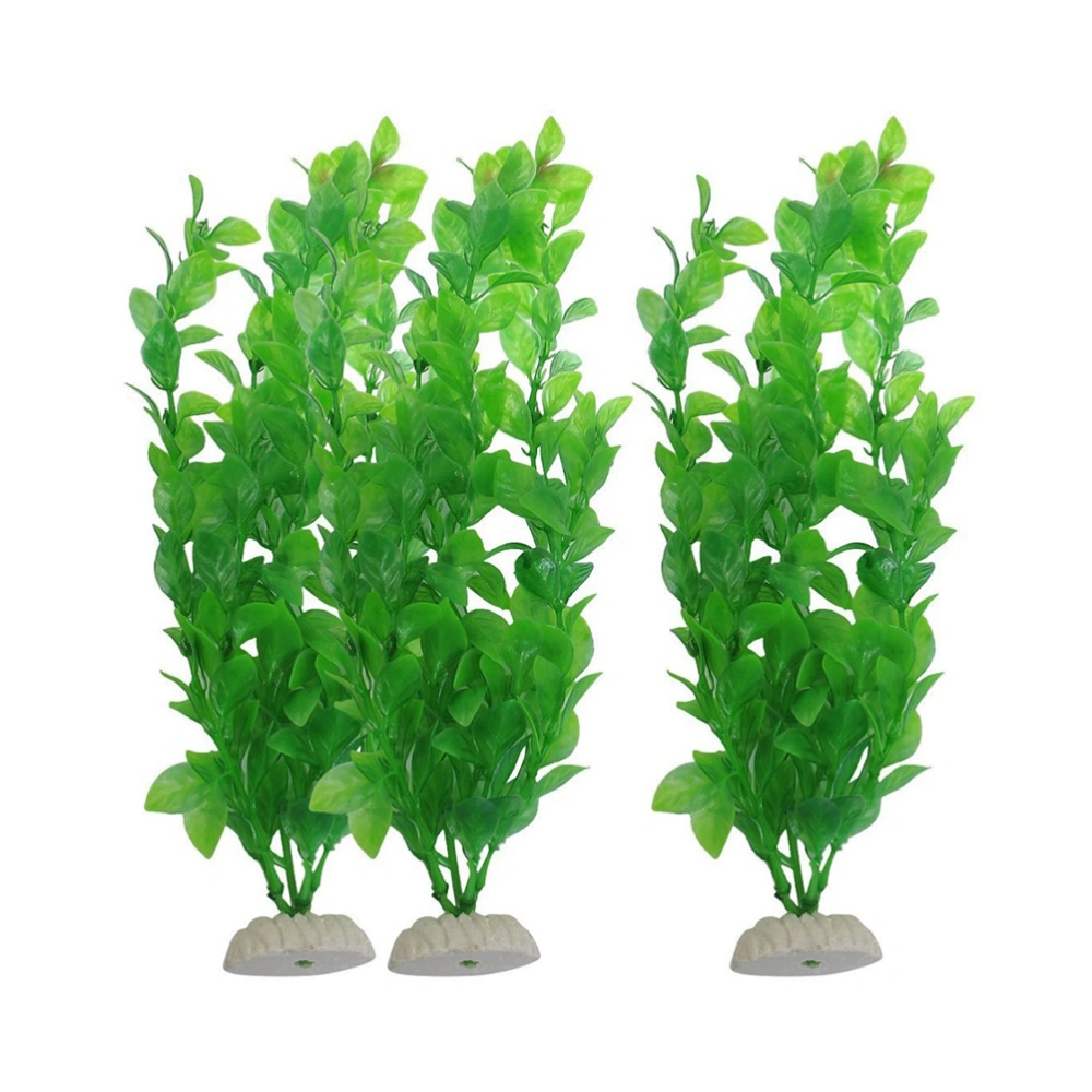 4pcs Aquarium Decoration Set 1pc Fish Tank Ship Boat View Decor Aquarium Hiding Cave Ornament with 3 Water Grass