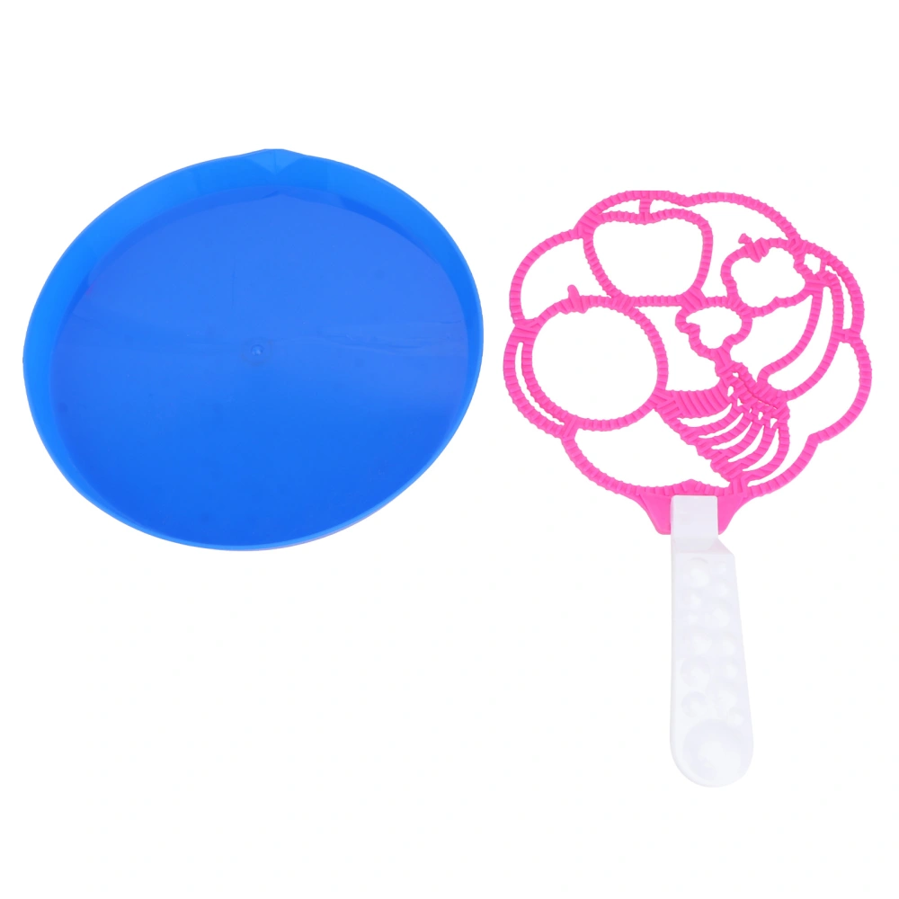 Bubble Bubble Wand Tool Bubble Maker Blowing Set with Bubble Plate for Kids Children Fun Toys