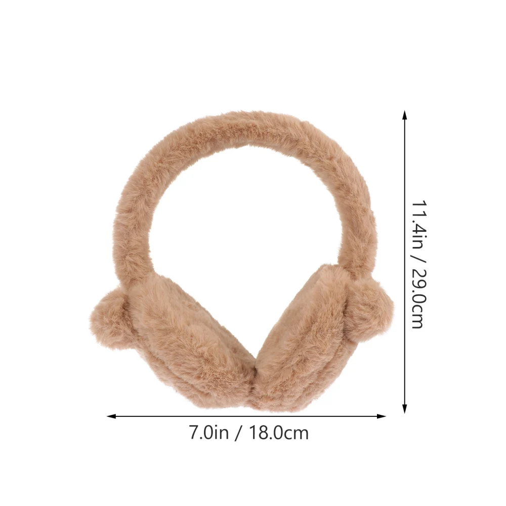 1Pc Decorative Ear Muff Ear Protective Cover Adorable Cold-proof Earmuff (Random Color)