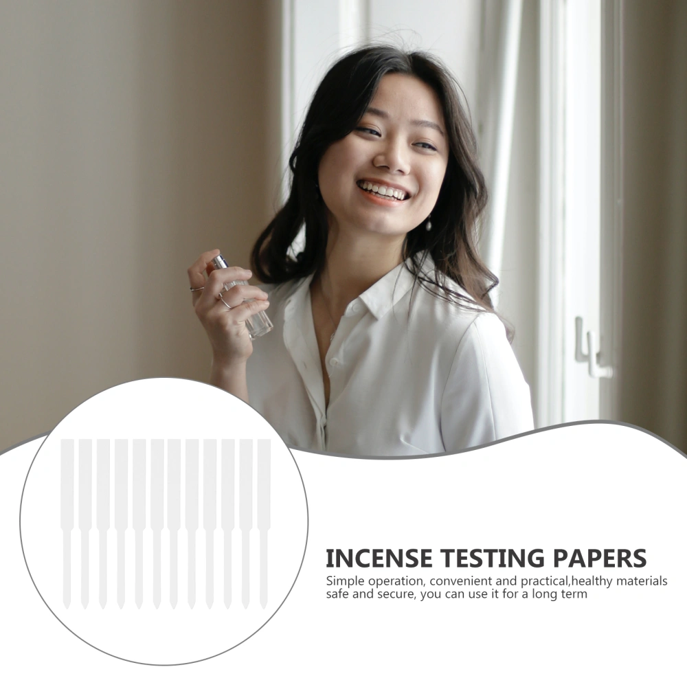 100pcs Smell Paper Test Paper Scented Paper Detection Papers Testing Papers