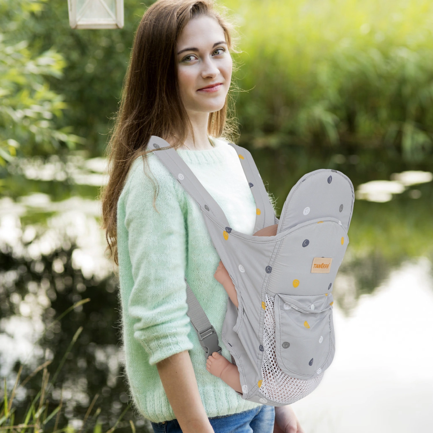 Baby Carrier Baby Hip Carrier Ergonomic Infant Carrier Newborn to Toddler