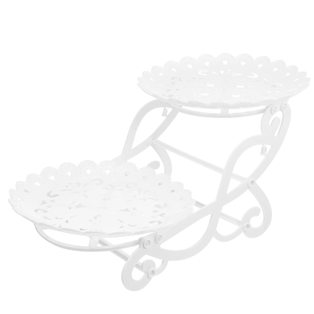 Plastic Cake Stand Wedding Party Dessert Rack Unique Dessert Tray Cupcake Holder