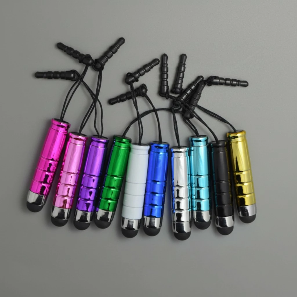 20PCS/Set Touch Pen Dust Proof Plug For Mobile Phone Smart Device(Random Color)
