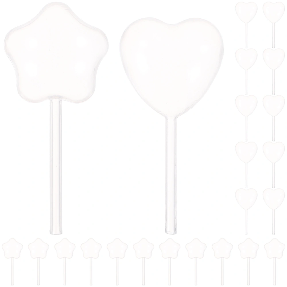 100Pcs Cupcake Jam Droppers Creative Liquid Droppers Ice Cream Jam Pipette Cream Squeeze Droppers