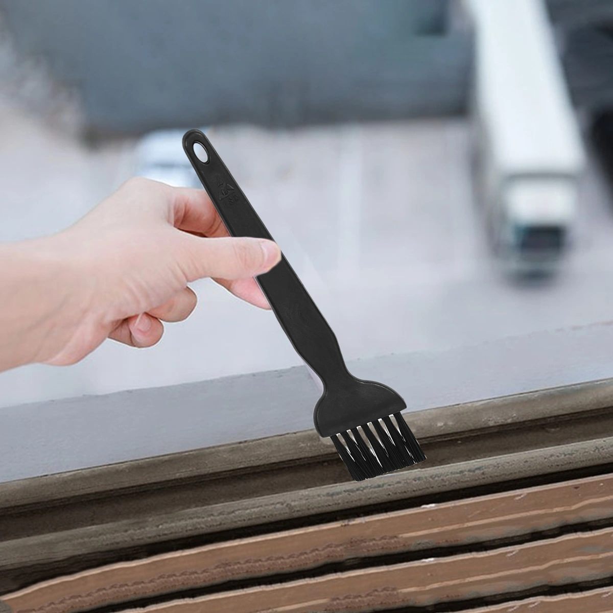 5pcs Anti Static Brush ESD Safe Details Cleaning Brush Tool for Mobile Phone Tablet PCB BGA Repair Work (Black)