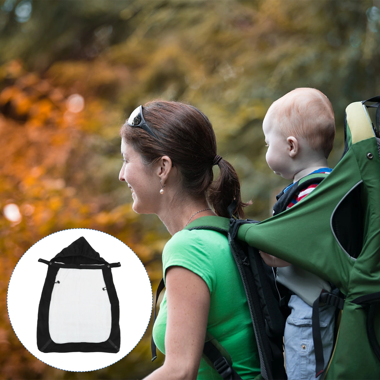 Baby Carrier Warm Cloak Newborn Strap Carrier Flannel Cloak for Autumn Winter