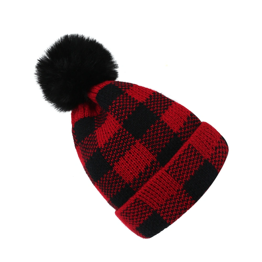 1Pc Fashion Hedging Christmas Knitted Winter Warm Hat for Kids