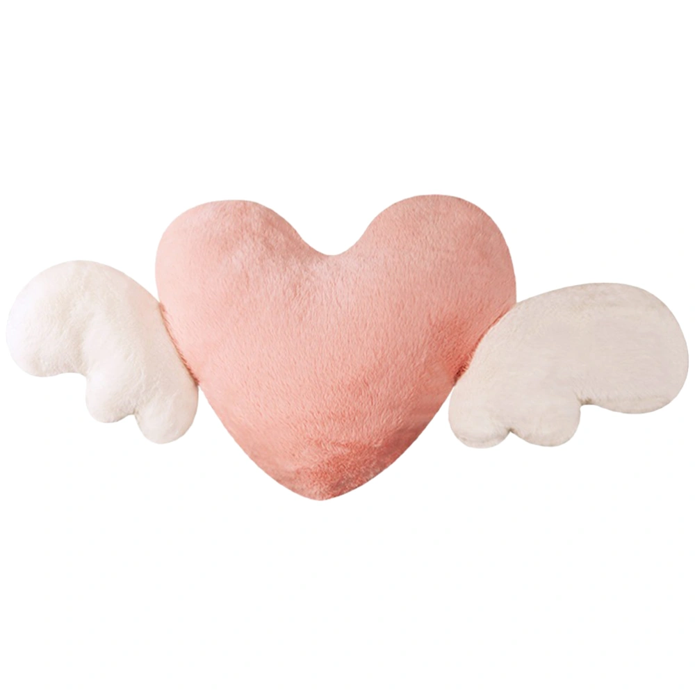 Heart Shaped Throw Pillow Plush Toy Sofa Plush Stuffed Pillow Present for Kids