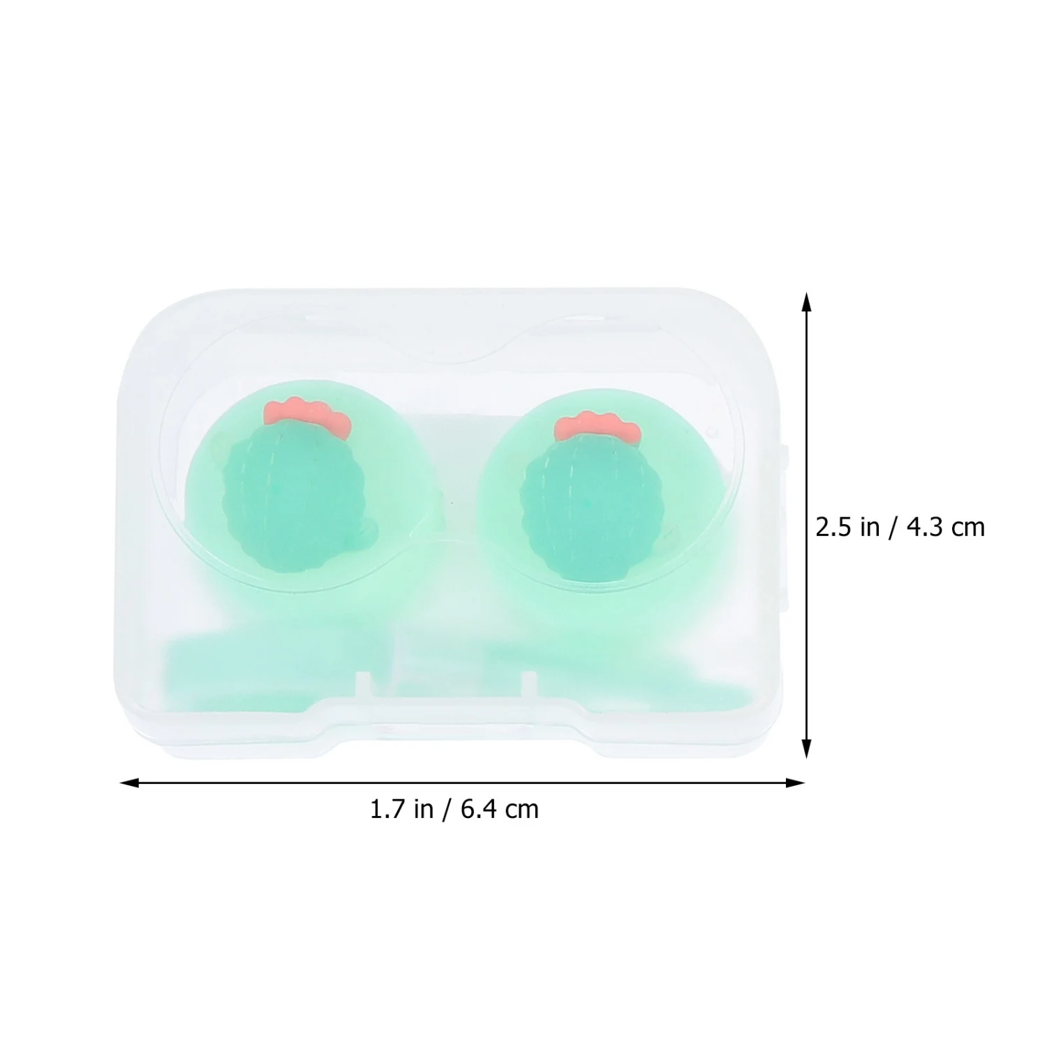 5Pcs Contacts Lens Cases Contacts Lenses Boxes Contacts Lens Containers (Assorted Color)