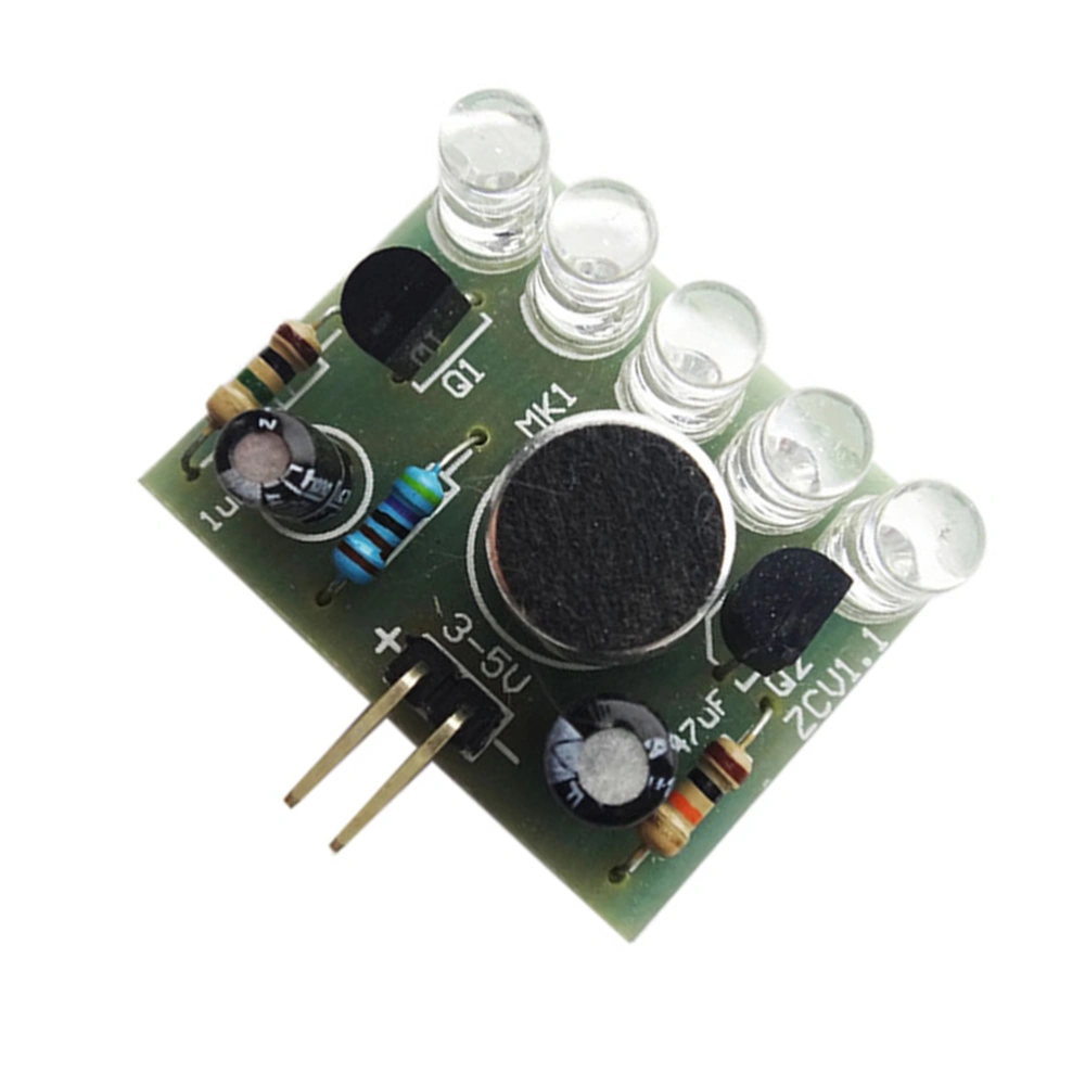 3V-5V Sound Control LED Melody Lamp Module Acoustic Control Flasher Module DIY Electronic Accessories