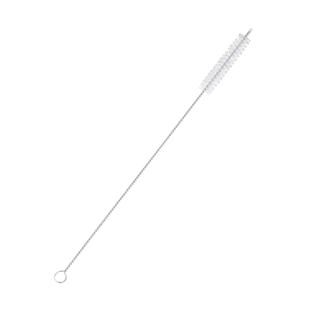 1 Pc Stainless Steel Drinking Straw Brush Cleaner Brush for Straws (20x0.8cm)