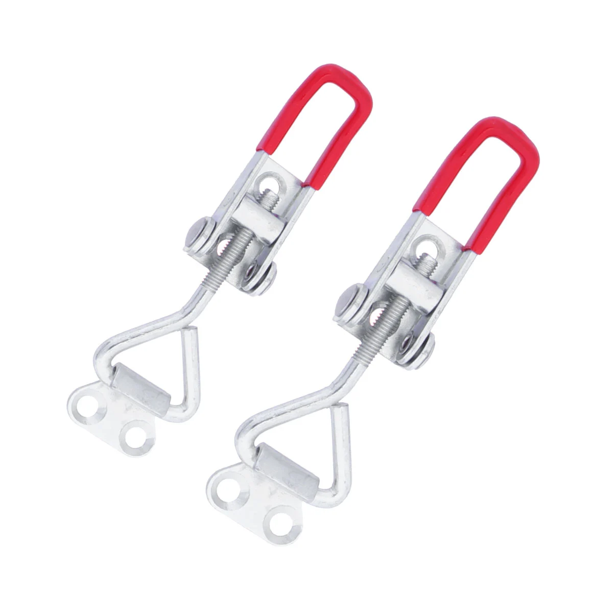 4 Pcs 4001 4002 Solid Toggle Latch Clamp Iron Adjustable Door Cabinet Box Case Toggle Latch Professional Heavy Duty Hand Tool