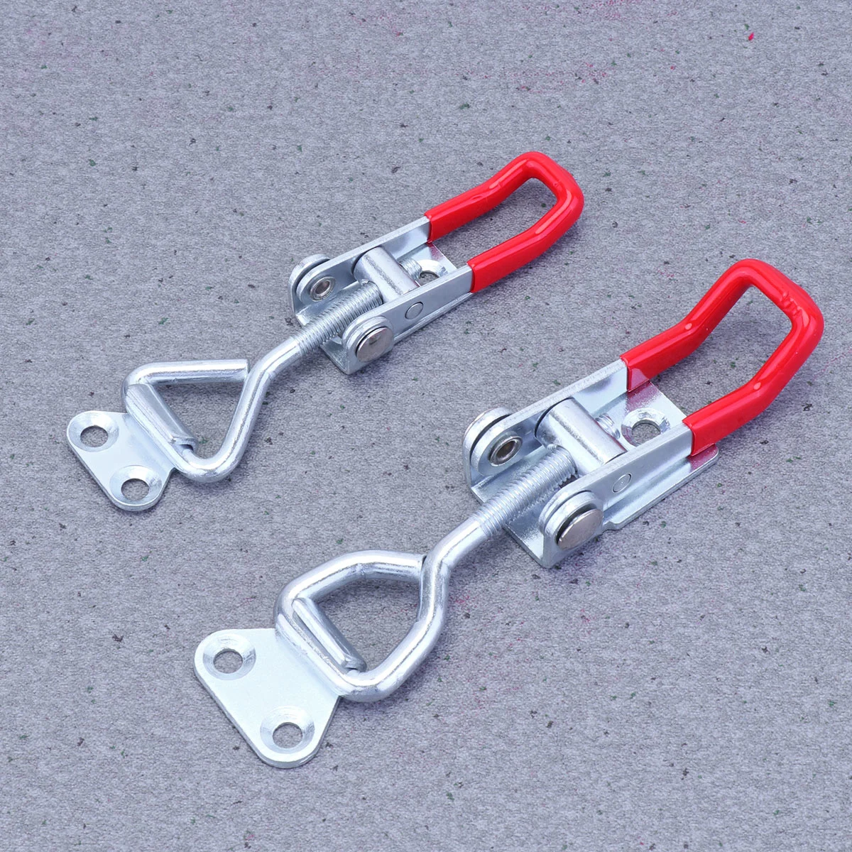 4 Pcs 4001 4002 Solid Toggle Latch Clamp Iron Adjustable Door Cabinet Box Case Toggle Latch Professional Heavy Duty Hand Tool
