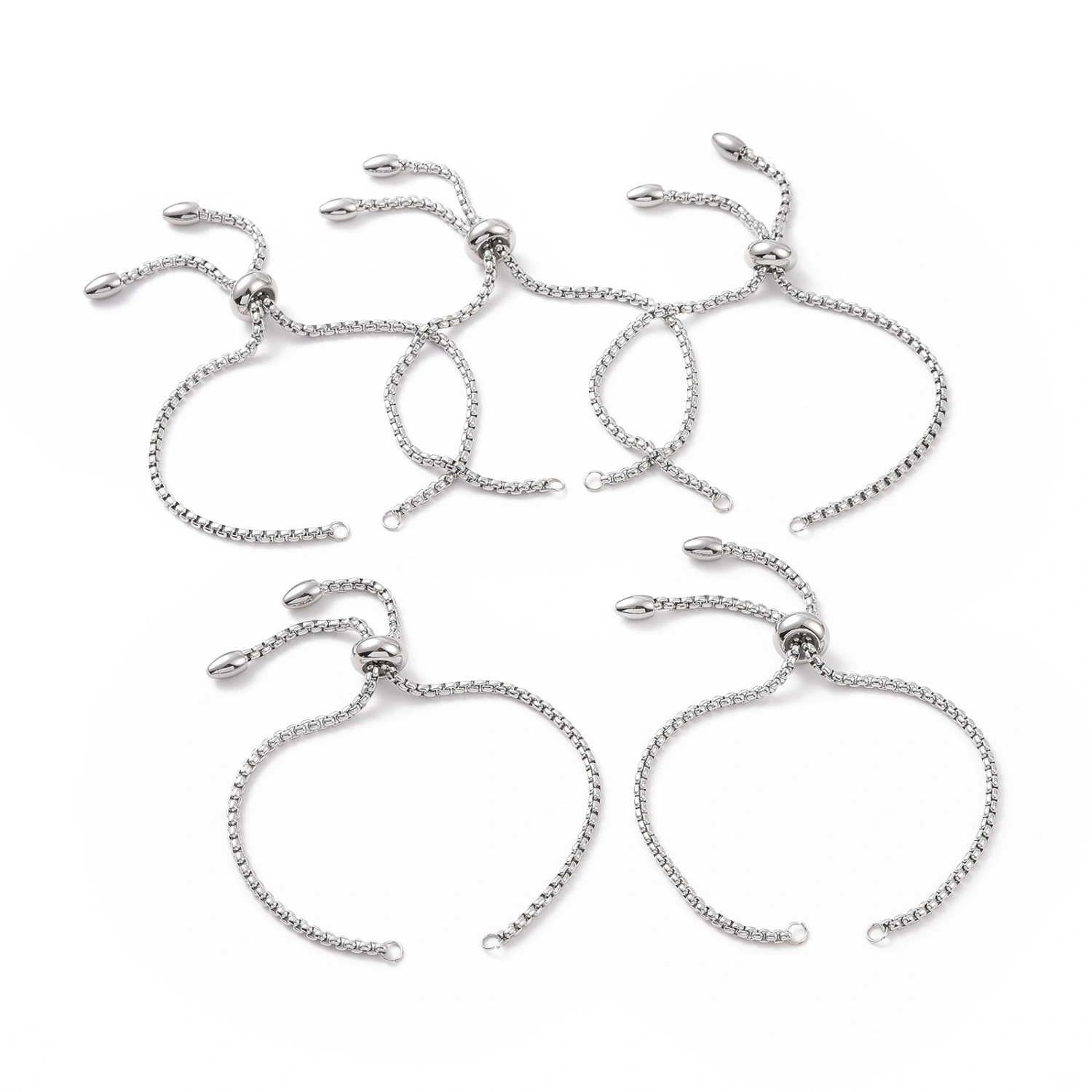 2Pcs DIY Wrist Bracelet Adjustable Simple Bracelet Decor Minimalist Female Bracelet