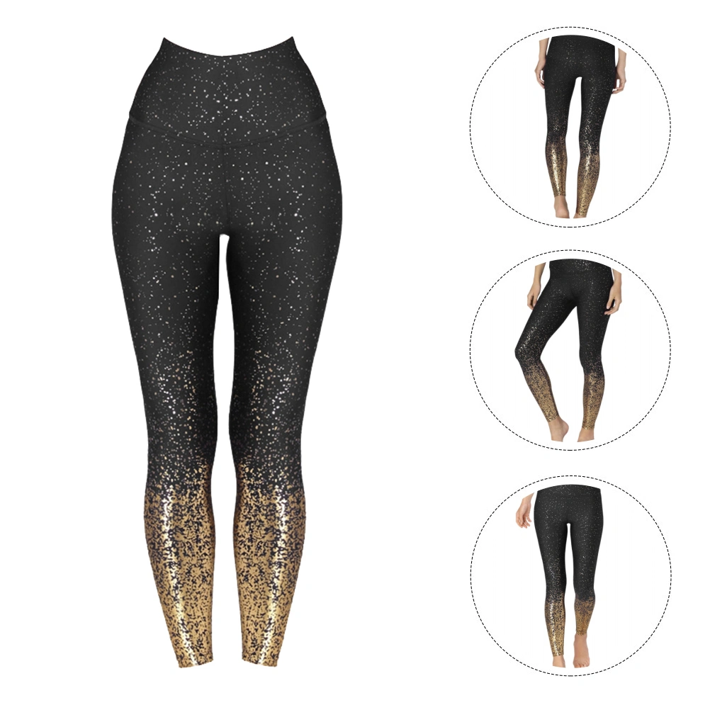 1pc Comfortable Yoga Pants Sports Pants High Waist Fitness Pants for Woman