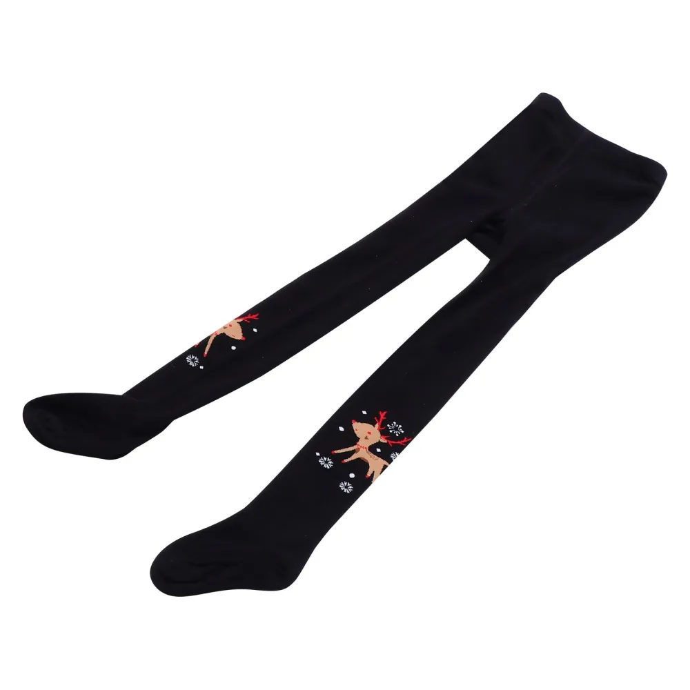 1 Pair of Spring Autumn Girls Pantyhose Warm Lonr Socks For Children Wearing