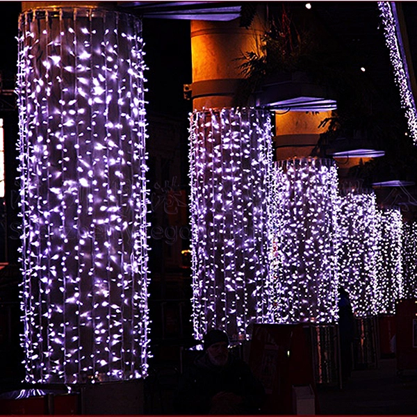 10M 110V 100-LED 8-Mode LED String Lights LED Strip Lights Decorative Lamps for Christmas /Wedding /Party (Purple Light)