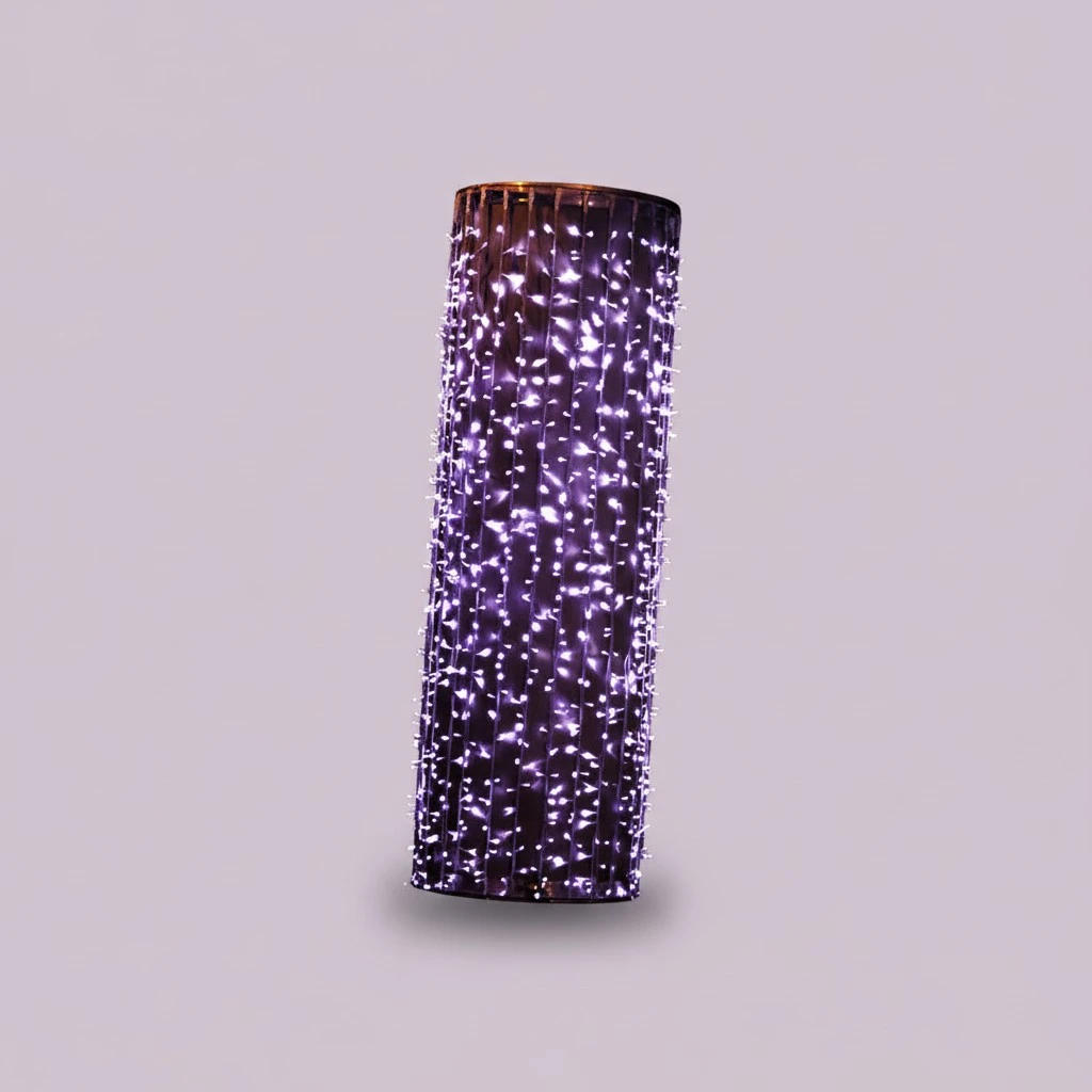 10M 110V 100-LED 8-Mode LED String Lights LED Strip Lights Decorative Lamps for Christmas /Wedding /Party (Purple Light)