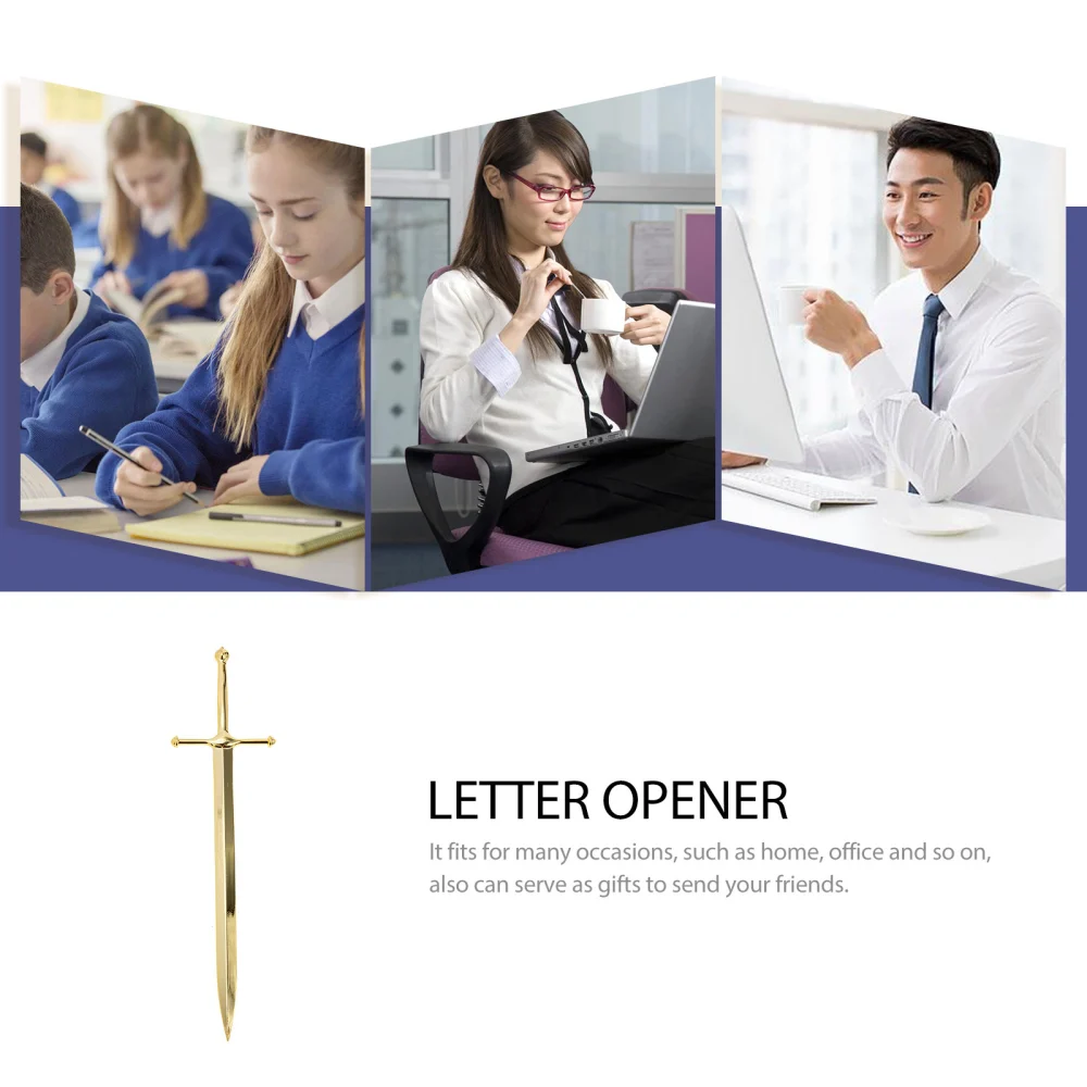 Retro Style Letter Opener Decorative Letter Opener Tool Alloy Envelope Opener Letter Opening Tool