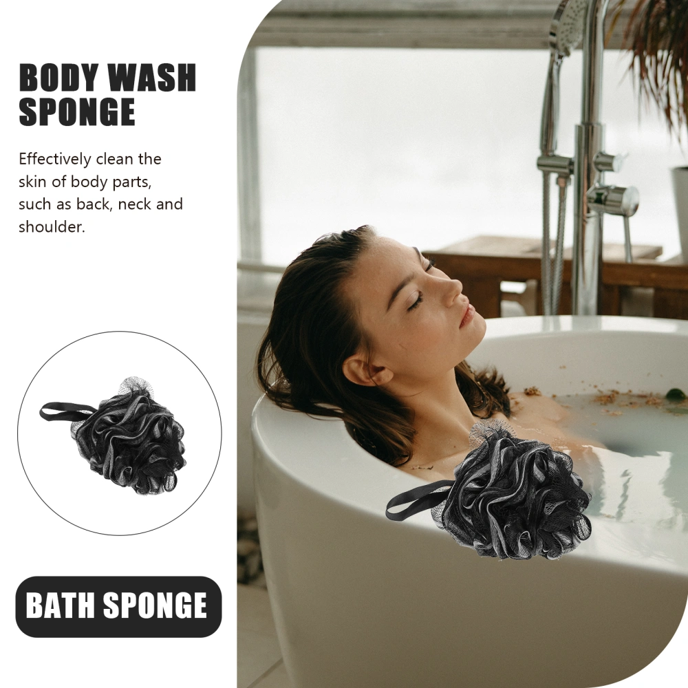 4Pcs Household Bath Loofahs Convenient Loofah Sponges Wear-resistant Shower Loofahs