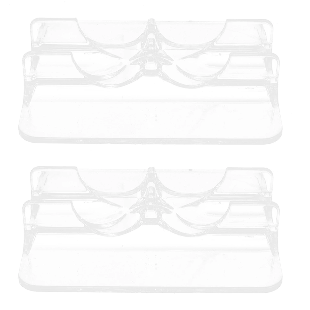 1 Pair Transparent Roller Skates Holder Ice Skates Display Rack Roller Skates Showcase