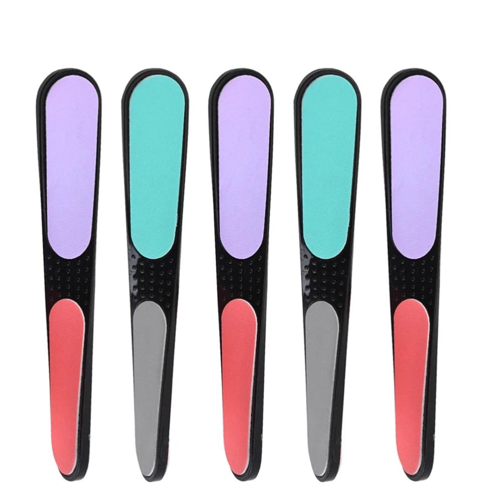 10pcs Four Sided Nail Files Multi-function Nail File Nail Grinding Tool Nail Art Manicure Tool