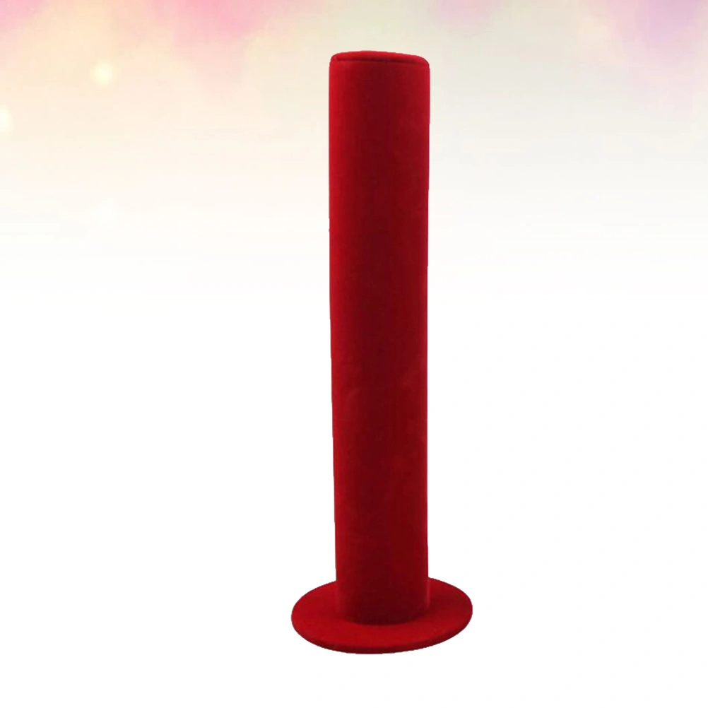 Bracelet Display Rack Jewelry Display Stand Bracelet Holder Storage Rack Red