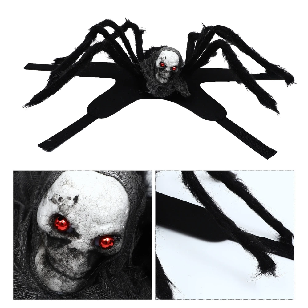 1Pc Halloween Pet Costume Cat Dog Dog Spider Skull Design Costume Pet Supply