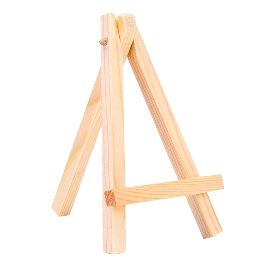 8pcs Mini Wooden Display Easels Wood Easel Stand for Phone Photo Frame Painting Art - Size S