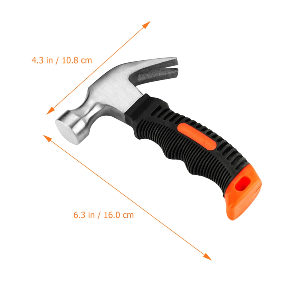 Small Claw Steel Hammer Household Steel Geologist Hammer Mini Stubby Hammer