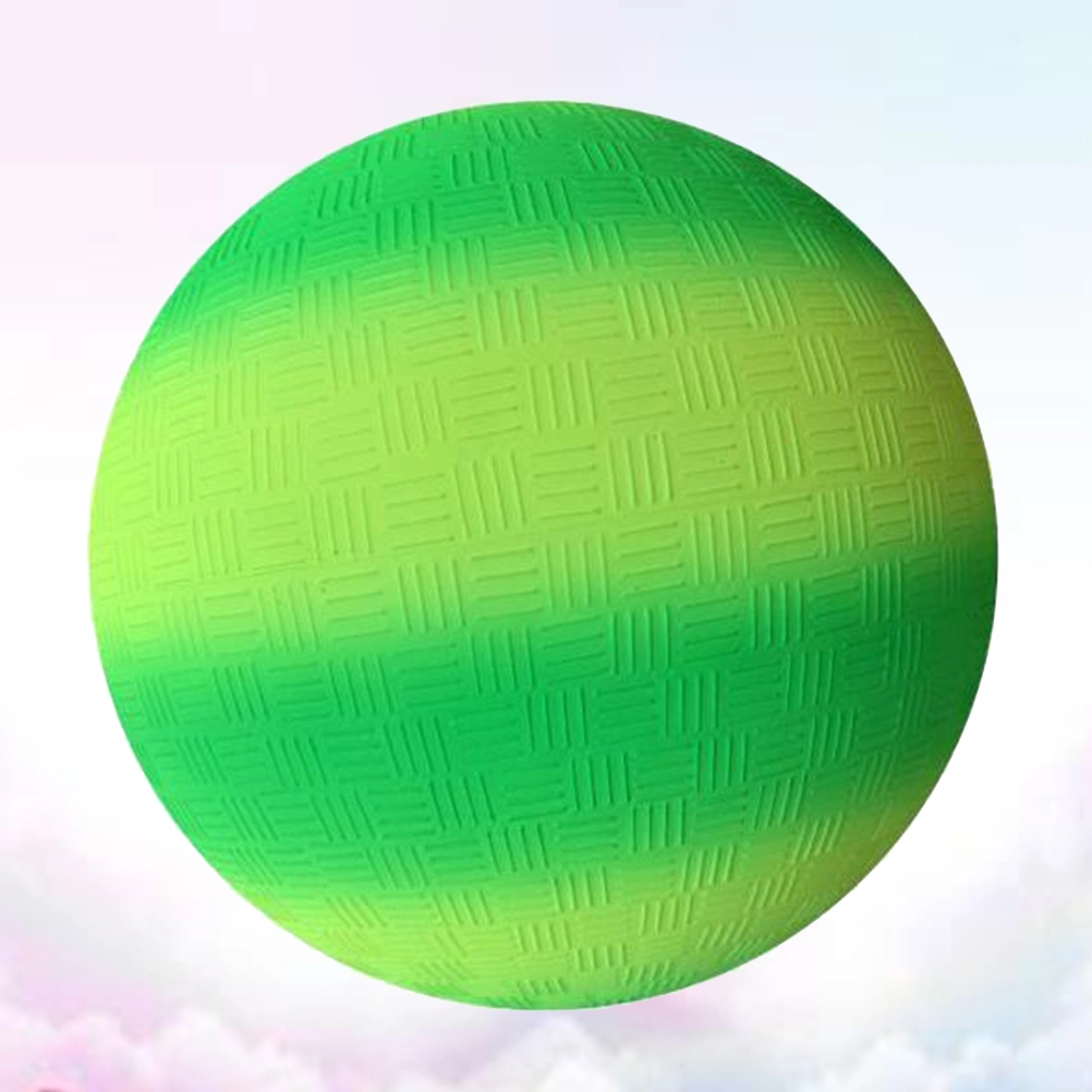 1PC 8.5 Inch Nonslip Rainbow Ball PVC Sports Play Ball Kickball Flapping Ball Children Toy for Indoor Outdoor Playground