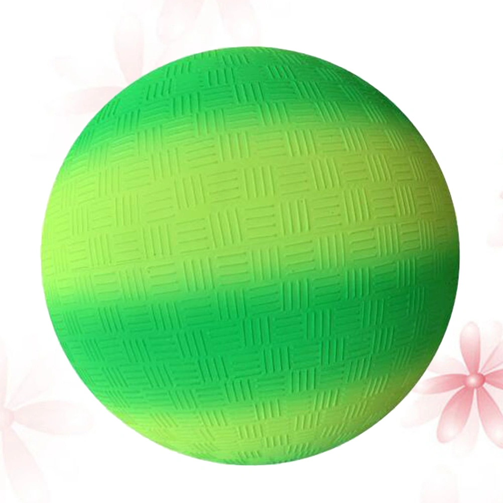 1PC 8.5 Inch Nonslip Rainbow Ball PVC Sports Play Ball Kickball Flapping Ball Children Toy for Indoor Outdoor Playground