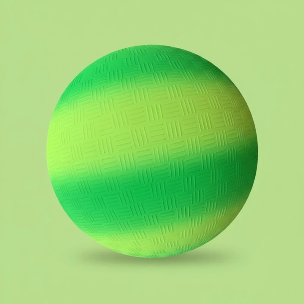 1PC 8.5 Inch Nonslip Rainbow Ball PVC Sports Play Ball Kickball Flapping Ball Children Toy for Indoor Outdoor Playground