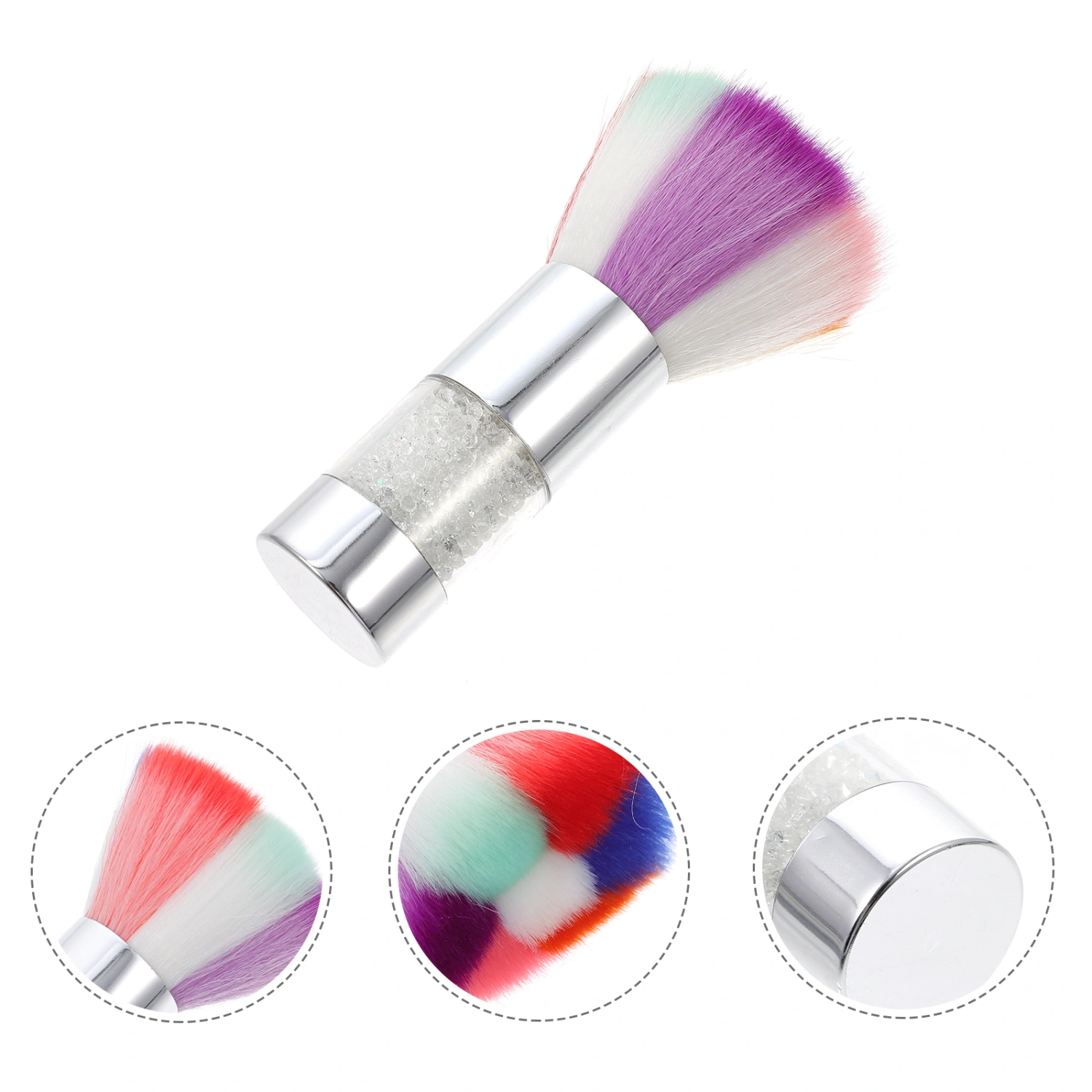 Nail Cleaning Brush Nail Dusting Brush Cleaner Nail Sequins Remover Nail Brush