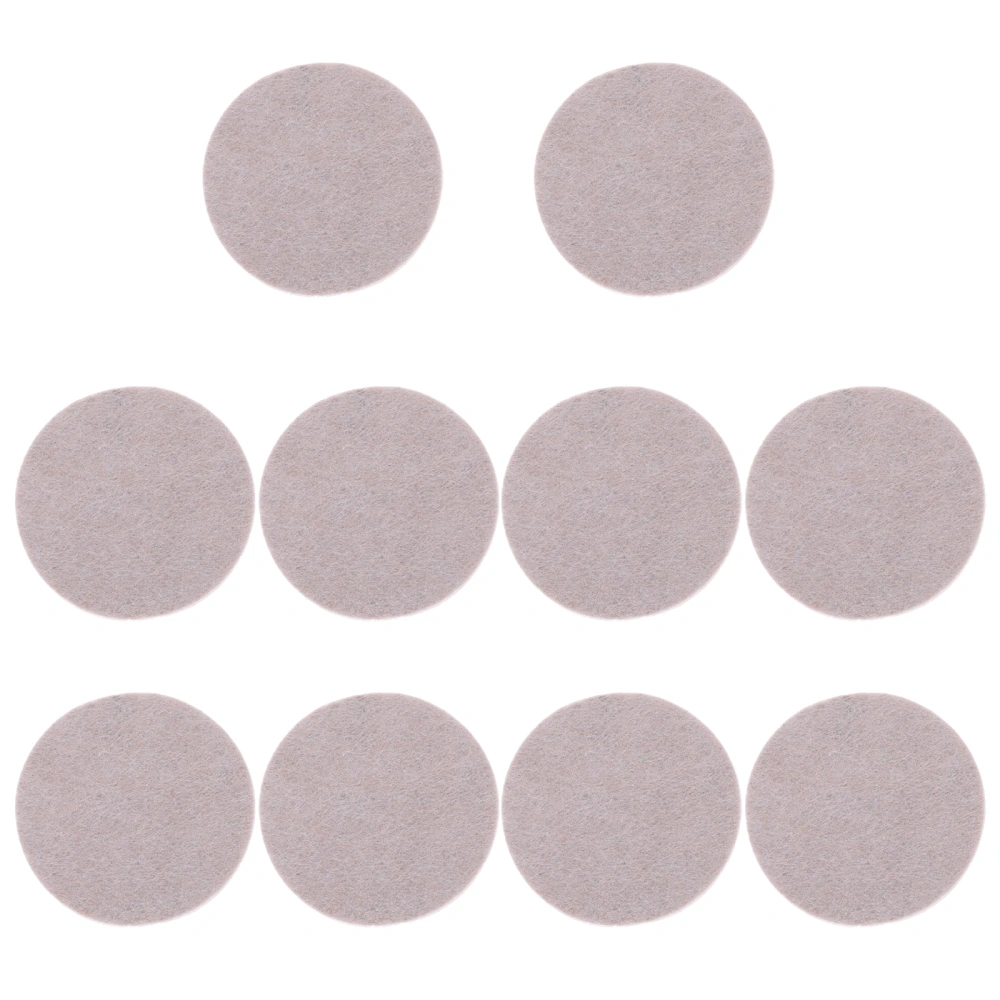 10pcs Felt Table Feet Cushions Furniture Mute Protection Mats for Home