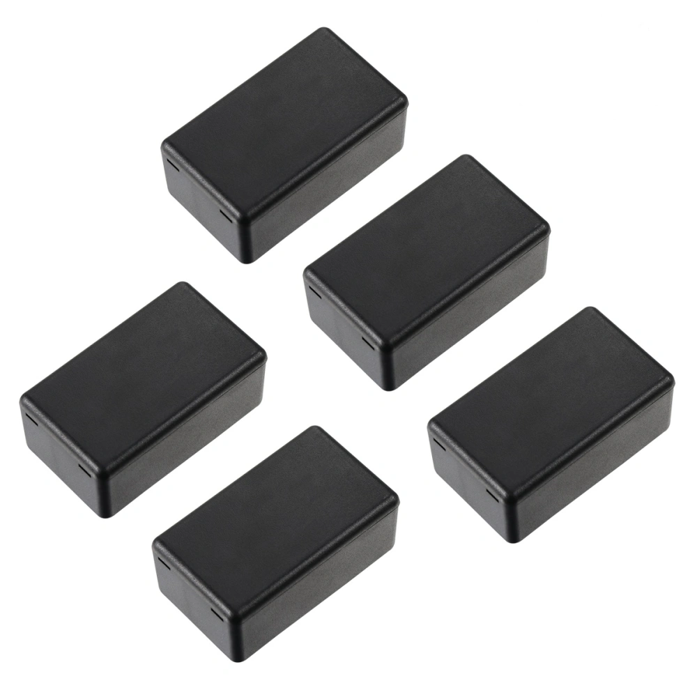 5 Pcs Waterproof Plastic Electric Project Case Junction Box Enclosure Project Case Box 61 x 36 x 25mm