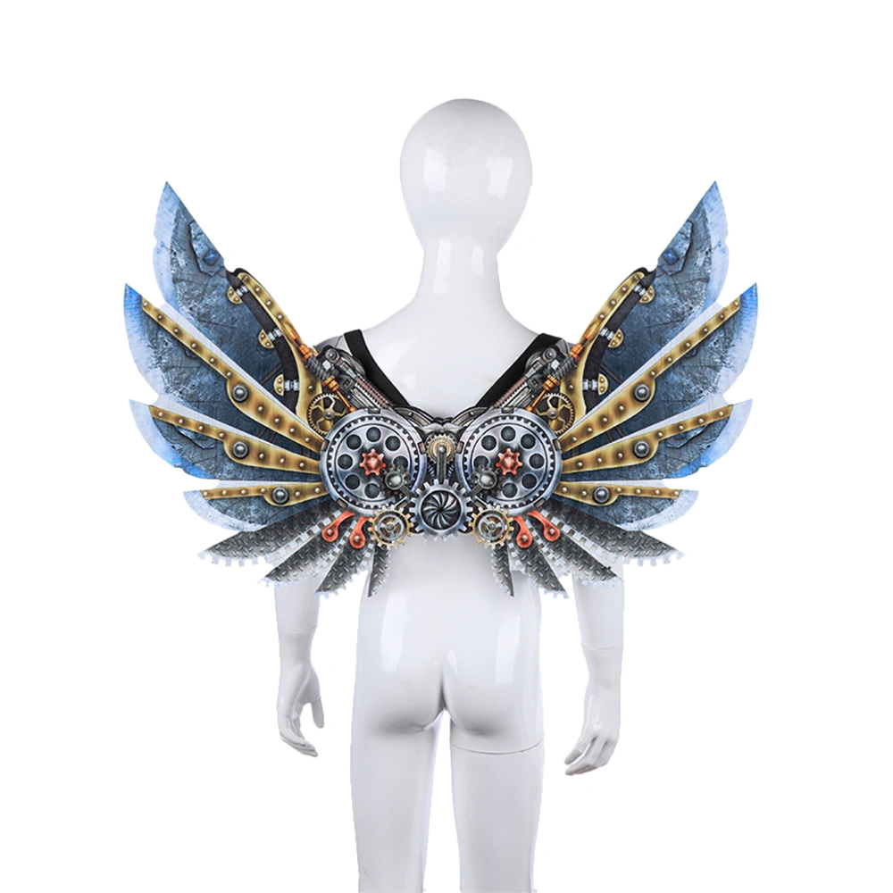 Comicon Mechanical Wings Cosplay Costume Accessory Performance Prop Party Punk Decoration (Kids)