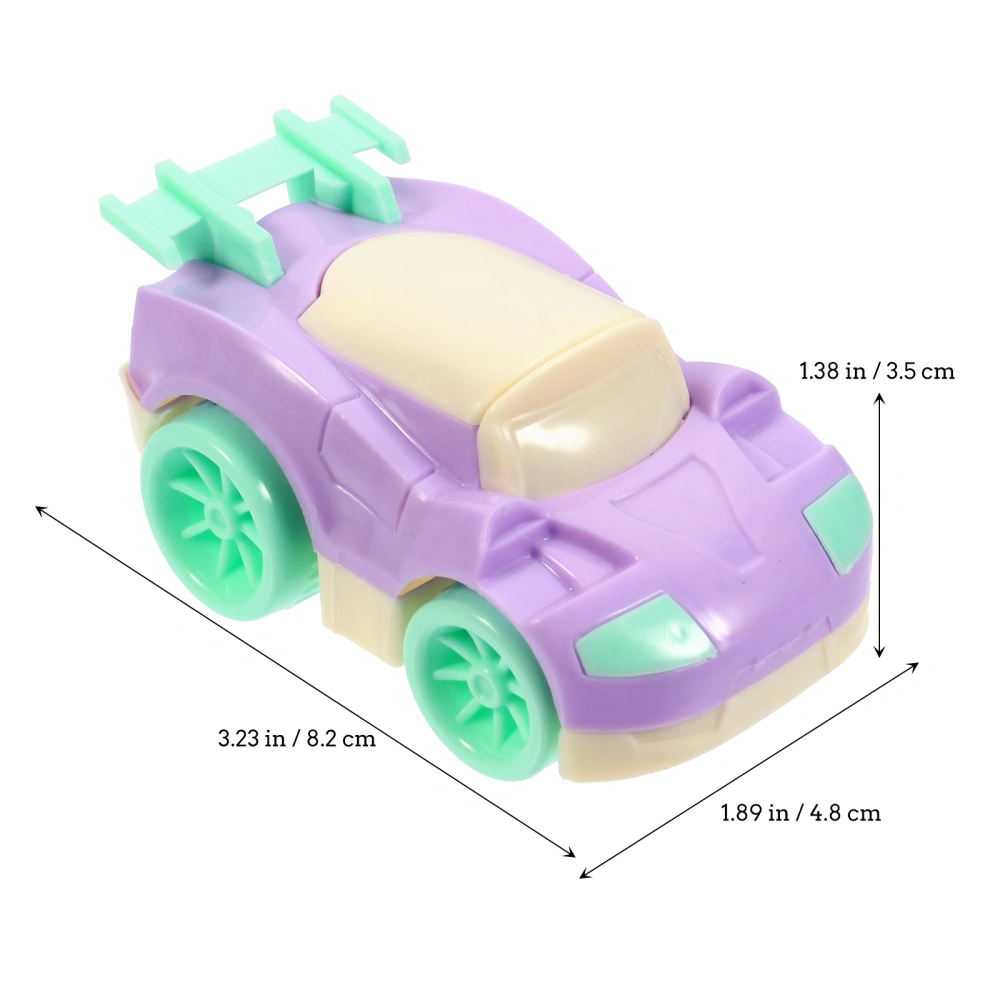 4Pcs Funny Pull Back Car Toys Push Go Car Playing Toys Broken-resistant Car Toys