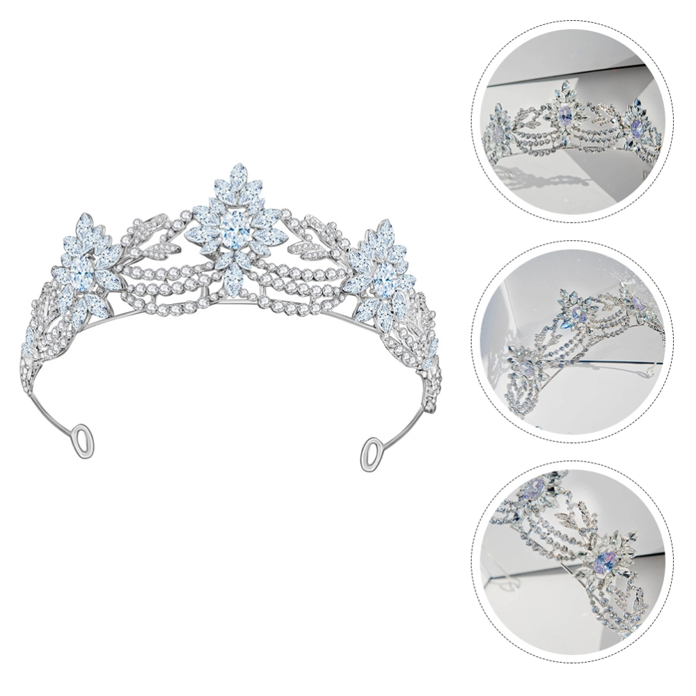 1pc Alloy Bridal Hair Band Women Wedding Headband Girl Hair Accessory Supply