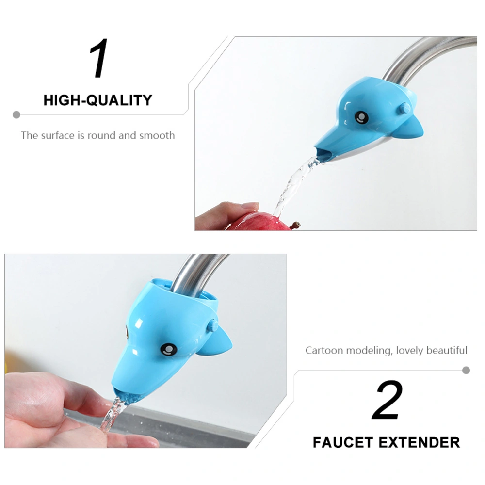 2PCS Children Cartoon Faucet Extender Lovely Practical Faucet Extender