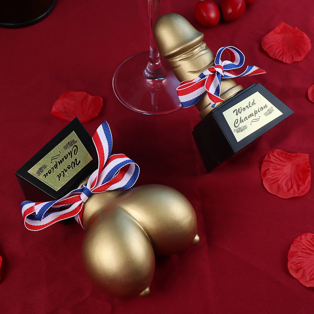STOBOK 1 Pair Boobs Willy Trophy Prize World Hen Party Game Funny Accessory for Stag Party Hen Night Girls Out