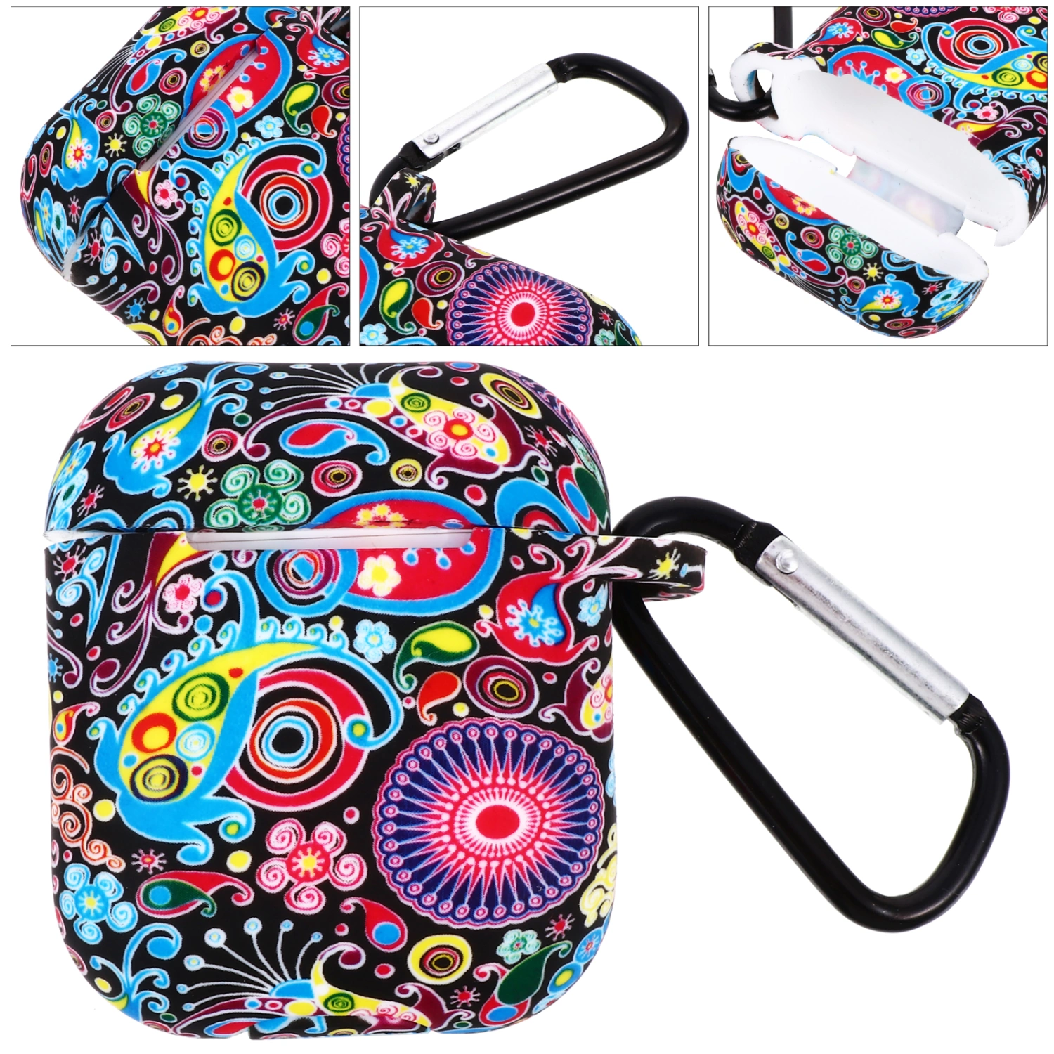 1pc Earphone Protective Box Headphone Case Compatible for Apple AirPods 1/2
