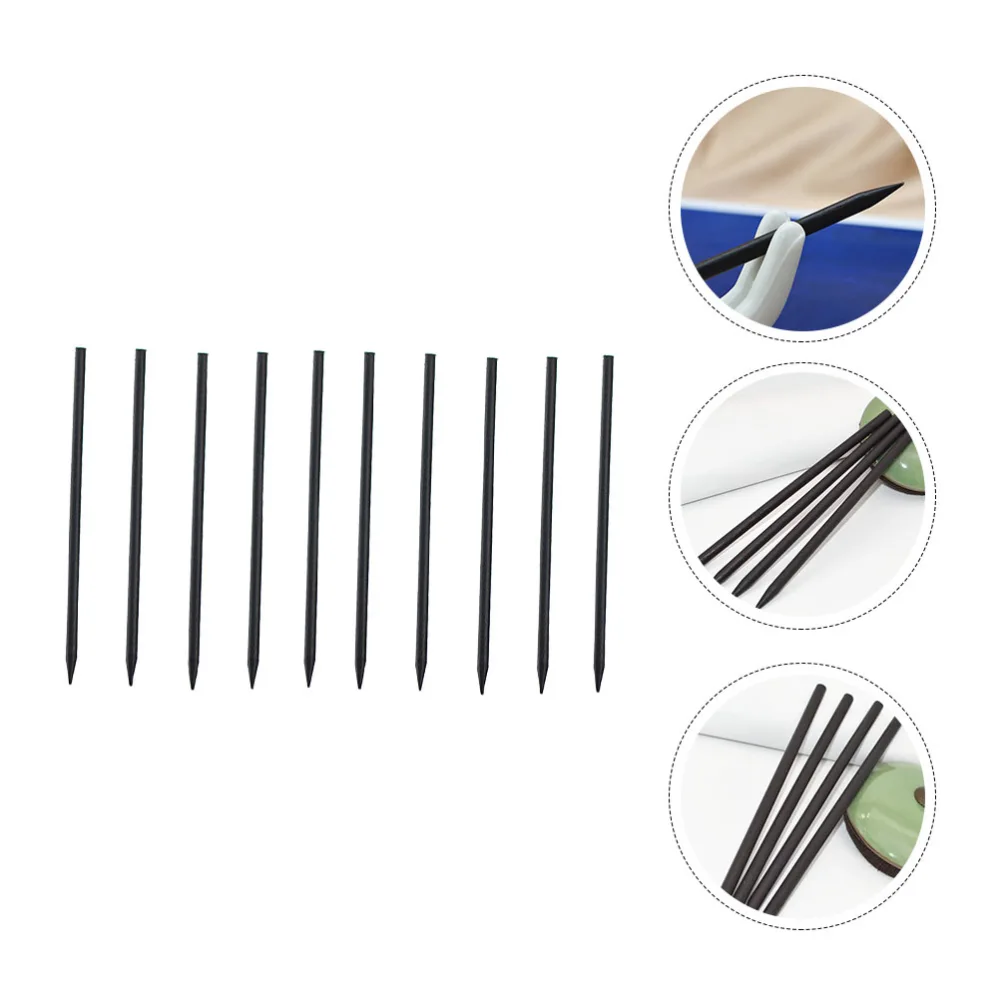 25pcs Simple Style Girl Hair Sticks Pencil Shaped Hairpins Girl Updo Headdress