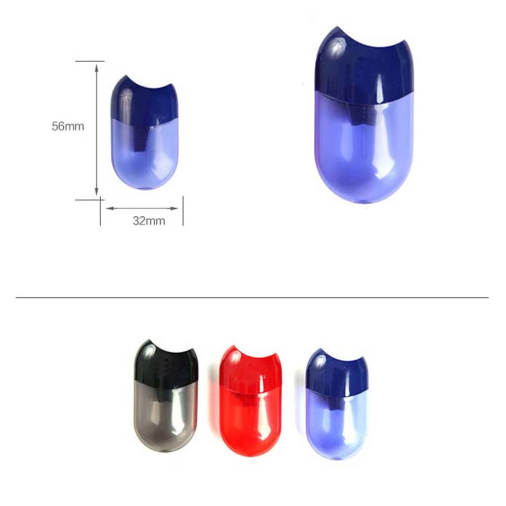 6pcs Plastic Design Sharpener Pencil Sharpener Handheld Sharpener Single Hole Students Stationery Supplies for Kids Children (Random Color)