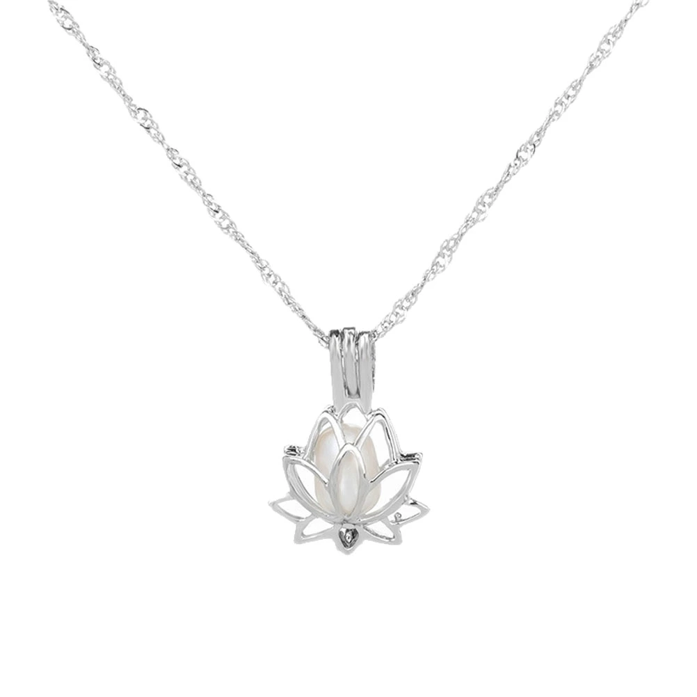1Pc Yoga Glowing Pendant Necklace Fashion Minimalist Neck Pendant for Women