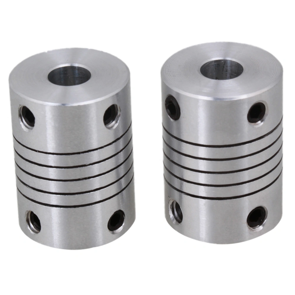 Flexible Shaft Couplings 25mm Length Stepper Motor Coupler Stainless Steel Joint Connector for 3D Printer (8 x 8 x 25 mm)