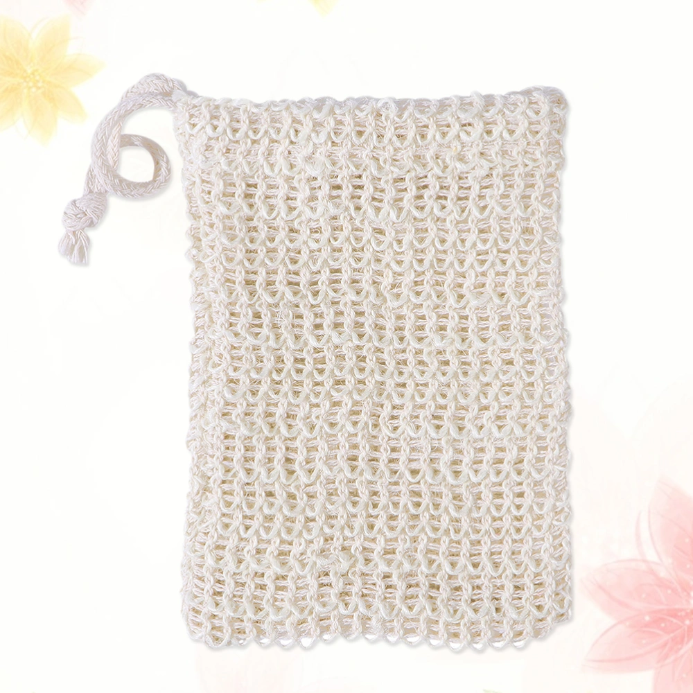 1PC Women Soap Saver Bag Exfoliating Pouch Natural Sack Soap Pouch Sachet Soap Pouch Soap Sponge Bag