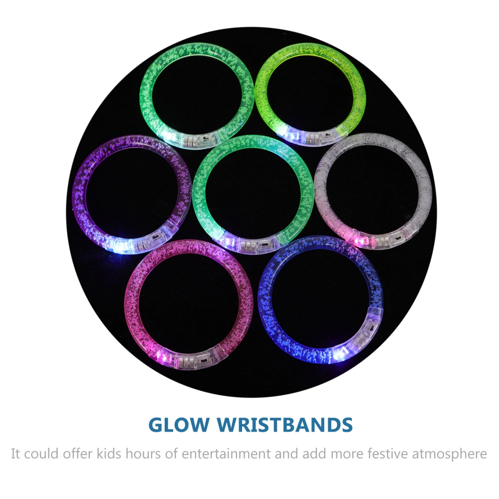 10PCS Children Glow Bracelets Luminous Wristbands Party Supplies Favors